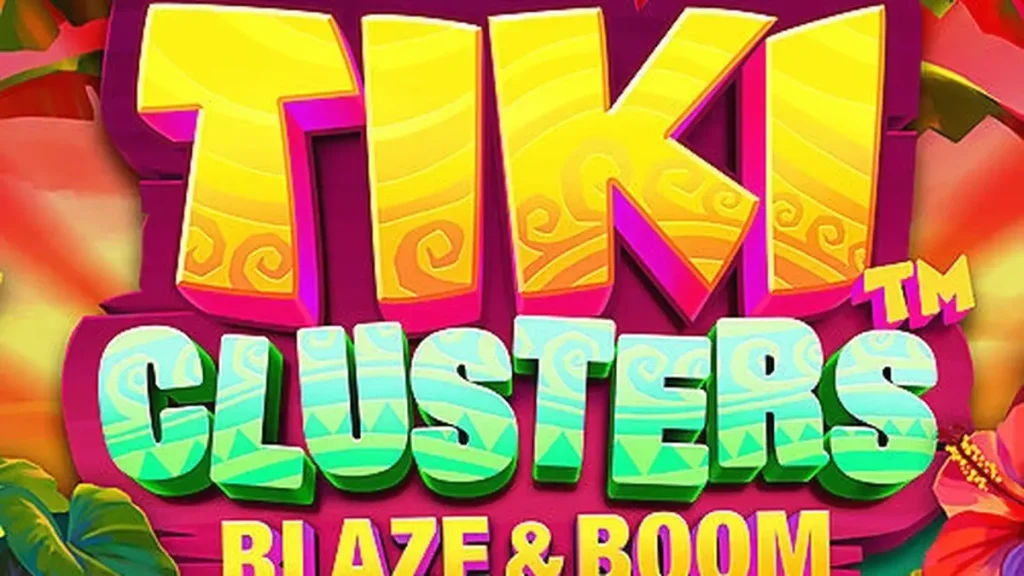 Tiki Clusters Blaze & Boom slot machine theme