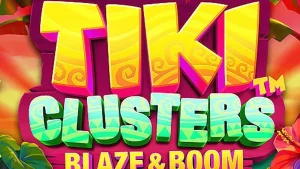Tiki Clusters Blaze & Boom slot machine theme
