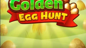 Tampilan visual slot Golden Egg Hunt dengan tema musim semi dan telur emas.
